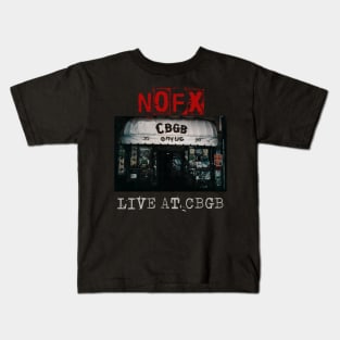 nofx live at cbgb Kids T-Shirt